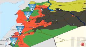 4 De-Eskalationszonen in Syrien, Photo: syrianfreepress-