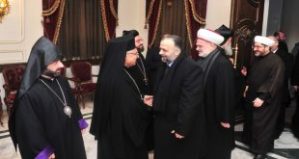 Besuch bei Patriarch Mâr Iġnâṭîûs Afrâm II., Photo: SANA