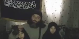 Terrorist Abû Nimr mit Tochter, Photo: SANA
