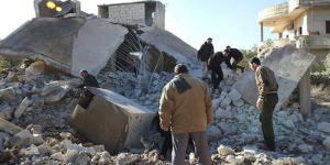 Einzige Klinik von al-Fûʽa zerstört, Photo: SANA